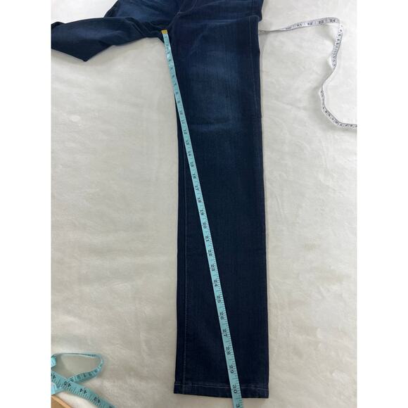 AG Adriano Goldschmied The Stilt Cigarette Leg Denim Jean Dark Wash Blue 26R - Picture 6 of 6